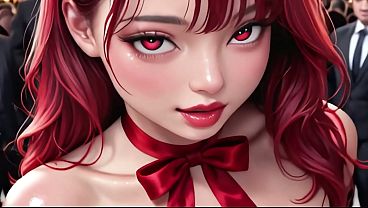 Nonton Fucking Redhead On Public At Valentine's Day In Italy - Ai Interactive Video thumbnail