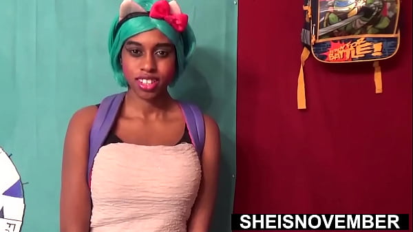 Play MP4 - Step Daughter Fertile Vagina Creampied During Rough Riding Hardcore Sex&comma; Since Wife Is Away&comma; Before Sucking Dick&comma; Innocent Busty Beautiful Ebony Nerd Sheisnovember Fucked&comma; Large Saggy Natural Tits And Erect Nipples Jiggling By Msnovember