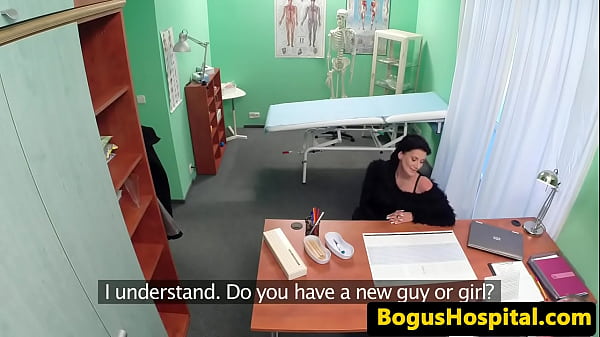 Stockinged babe gets pussy pounded by_dr