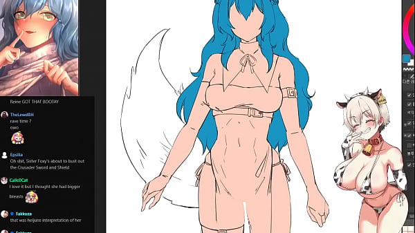 Ecchi broadcast by foxyrain on picarto from september fourth 2020