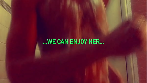 Ginger moisther boobs up close with long hard nipples in your mouth as she run's in place with soapy tits