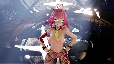 Sexy VTuber Dances & Strips Naked For You 