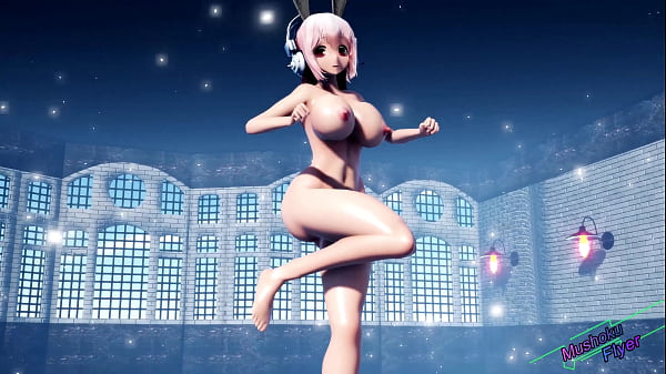 Super_Sonico Bouncy Dance 4K