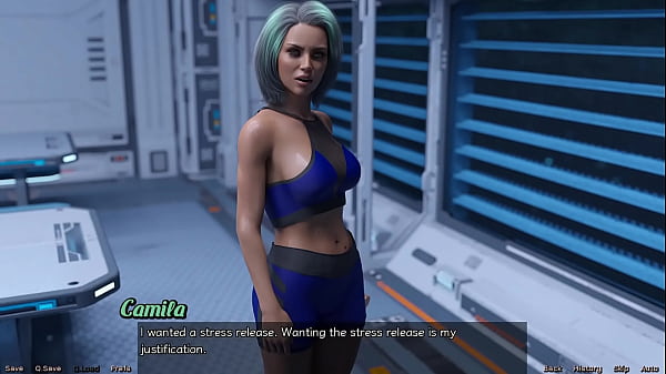 Stranded in space #143 hard talk with femdom military girl 