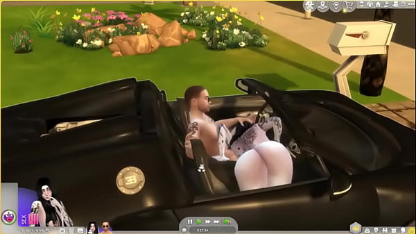 Sims 4Puta selo mamaa puertorriqueño en Lamborghini