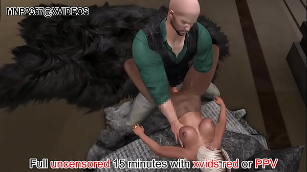 3D Bald Perv Playing_with Blonde Girl (CENSORED)