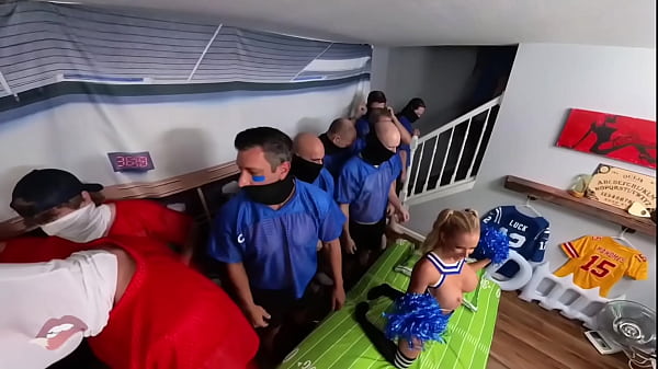 Nonton Bts 360 Camera View Of Cheerleader Gangbang thumbnail