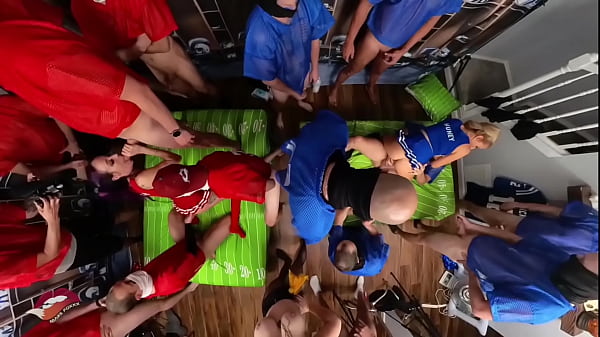 Bts 360 camera view of cheerleader gangbang 