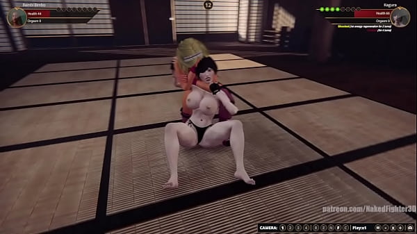 Bambi Bimbo VS Kagura Naked Fighter 3D