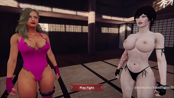 Bambi Bimbo VS Kagura (Naked Fighter 3D)