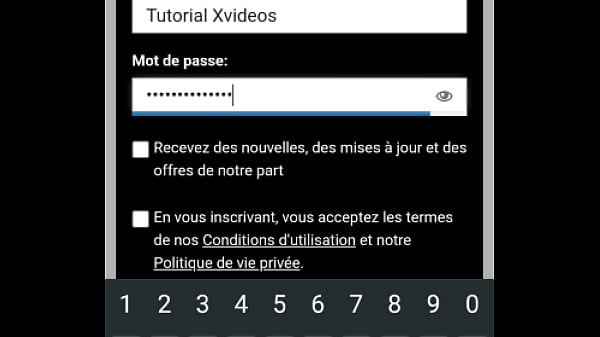 Cr&eacute_ation d'_un compte Xvideos