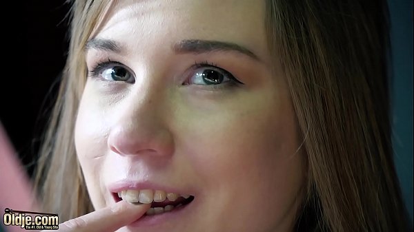 Play MP4 - Sweet sexy teen caught fingering her pussy by grandpa and he fucks her tight pussy after a nice deepthroat blowjob