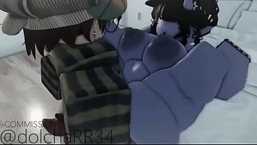 Robloxian in love with demon woman