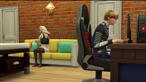 step Mom_offers to her son an erotic massage to make it easier for him to not to_suffer so much of separation from his girlfriend Mother_and son