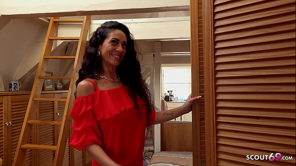 German scout skinny dirty mom seduce to hard assfuck at fake model job for cash