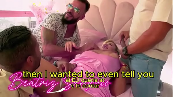 There was a lot of double penetration between the hottest barbies in brazil and the gifted guys check out how these fucks went 