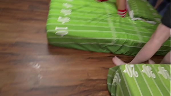 Nonton My Entire Football Team Gangbangs Cheerslut In Every Hole thumbnail