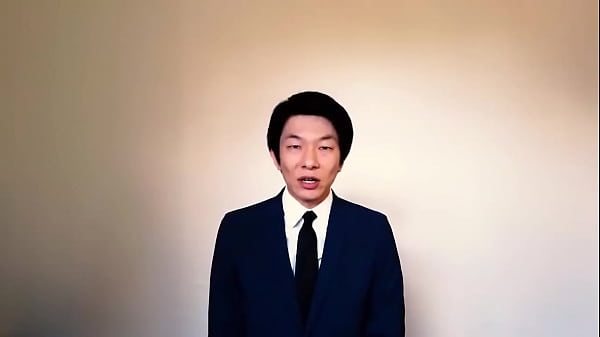 Chinese Gay Boy Wearing Suits 