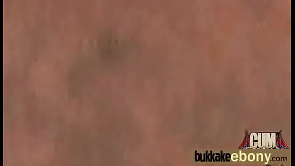 Firsttime ebony witha groupof white dicks_16