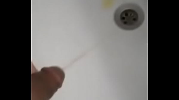 Arab man pissing a lot 