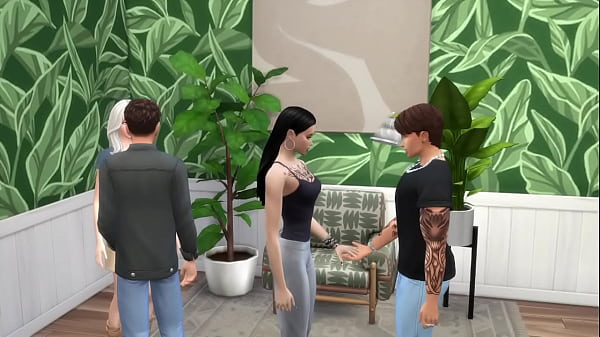 Group sex_on floor and on_Chair