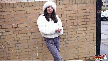 Nonton German Scout - Skinny Teen Mini Mitzi With Small Tits Pick Up For No Condom Casting Fuck thumbnail