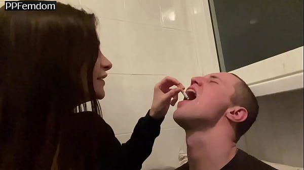 Amateur Close-up Human Ashtray And Spitting Femdom With Smoking Mistress Sofi thumbnail