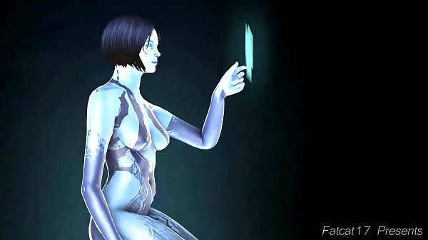 Halo Cortana fucking herself 