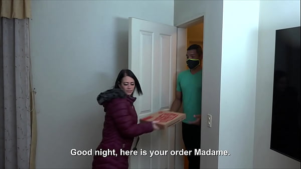 Play MP4 - Big Black Cock Delivery Man asks AishaRengifo for a Tip&period; She gives him her ass&period;