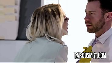 Office Cleaning Lady Gets Her Ass Destroyed on The Boss'_s Desk