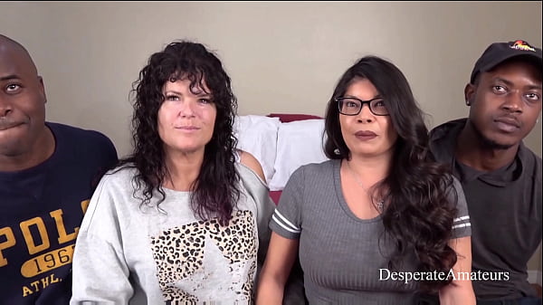 Play MP4 - Casting Desperate Amateurs Crimson Hollee Misty Isabella having their tight pussies banged rough