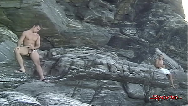 Play MP4 - Thick Dick Twink Has A Hot Wet Threesome With Friends At The Beach&excl;