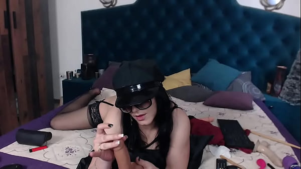 Naughty Police Joi &ndash; Dildo Sucking, Dirty Talk, Twerk & Smoking Fetish thumbnail