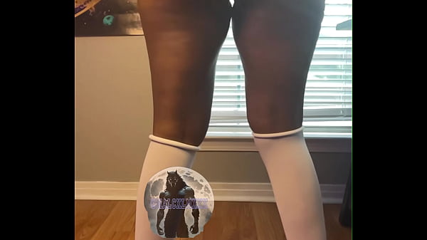 Sexy slim thick submissive big booty cheating ebony wife loves dressing up for her bbc bull and being a slutty sex slave