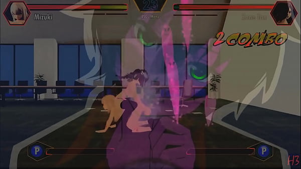 horny gaming hintai fighter game h3video1