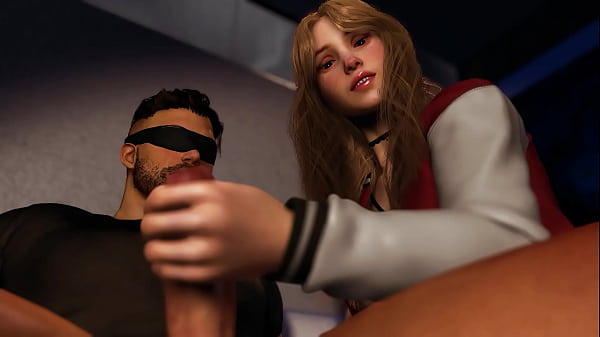 Hot Blonde Chick Sucking Dick: X-ray Blowjob thumbnail