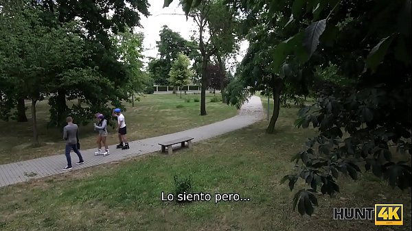 HUNT4K. Lucky fucker_caza algo_dulce en el parque y tiene éxito