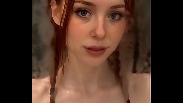 AI readhead girl