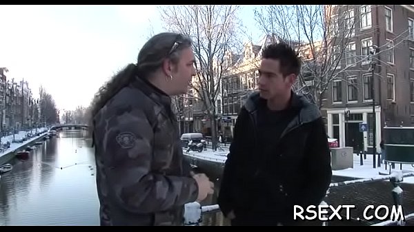 Gorgeous chick witha sexy_ass bends over and sucksdick hard