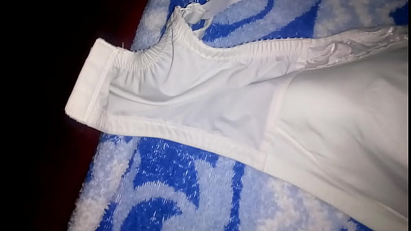 cum satin bra amateur 
