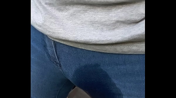 pissing wifes jeans