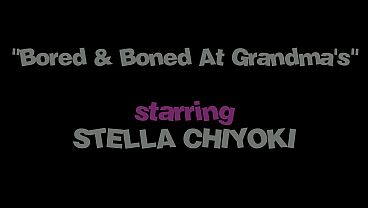 Mypervyfamily - Horny Blonde Stepsister Trades Tit For Tat - Stella Chiyoki thumbnail