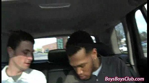 Blacks On Boys - Bareback Interracial Hardcore Fucking Movie 31
