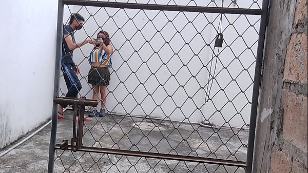 Play MP4 - Boyfriends meet to have a conversation and the girlfriend shows him her buttocks that he can fuck&period;