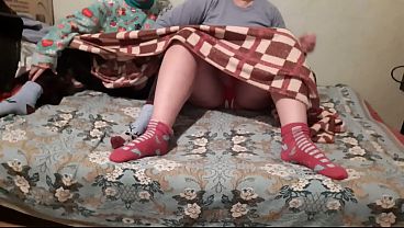 Nonton Our Risky Lesbian Mutual Masturbation Next To My Stepmom thumbnail