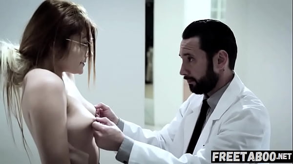 Nerdy Teen In Glasses Adria Rae Tricked By Creepy_Doctor - Full Movie OnFreeTaboo.Net
