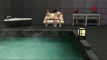 Sexo quente em clube privado
