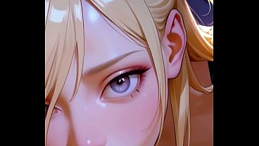 Ai gen passionate fellatio & eye contact with daisy in her college dorm 