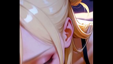 Ai gen passionate fellatio & eye contact with daisy in her college dorm