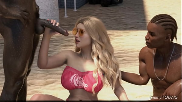A Wife And Stepmother - Interracial - 2 Bbc At The Beach Vs White Woman thumbnail